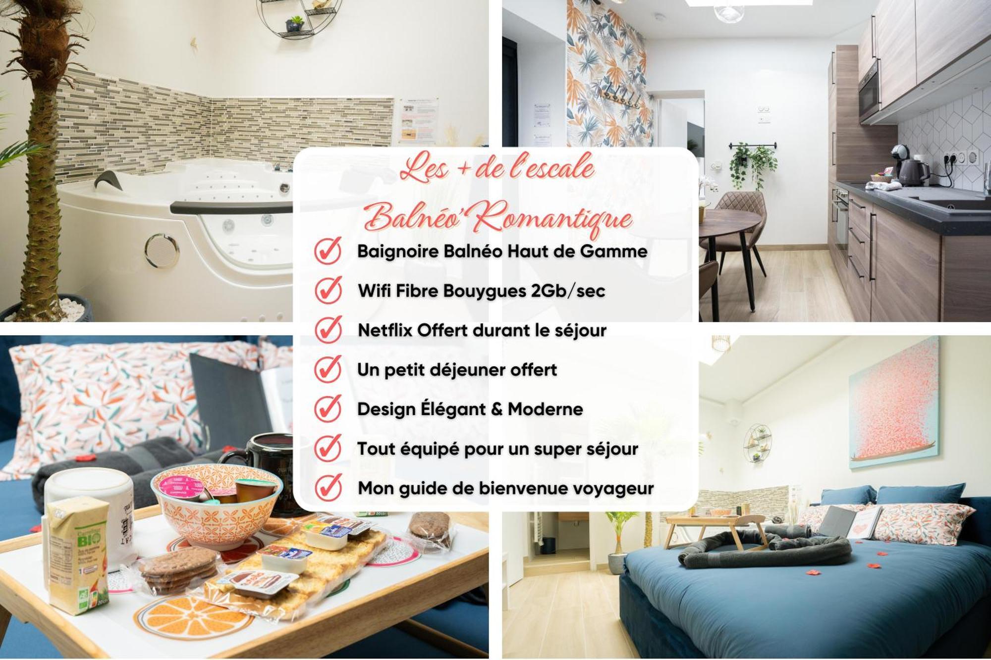 L'Escale Balneo'Romantique - Loveroom - Jacuzzi & Petit Dejeuner Villiers-sur-Marne Buitenkant foto