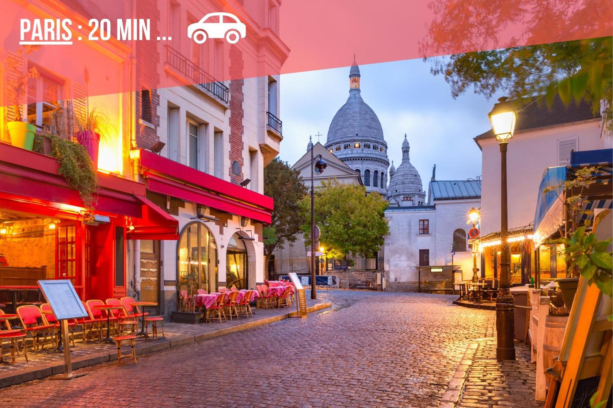 L'Escale Balneo'Romantique - Loveroom - Jacuzzi & Petit Dejeuner Villiers-sur-Marne Buitenkant foto
